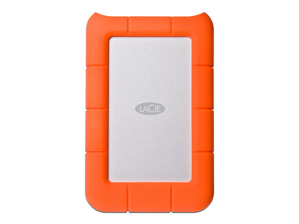 Disco Duro Portátil LaCie Rugged Mini de 4 TB, USB 3.0.