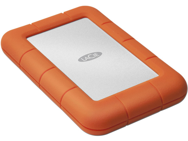 Disco Duro Portátil LaCie Rugged Mini de 4 TB, USB 3.0.