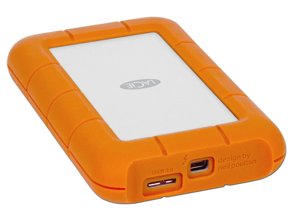 Disco Duro Externo LaCie Rugged de 2 TB, Thunderbolt y USB 3.0