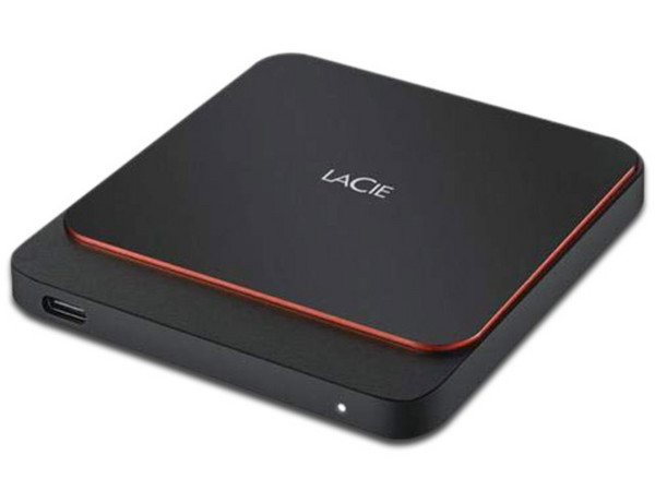 Disco Duro SSD Portátil LaCie de 500 GB, USB 3.1.