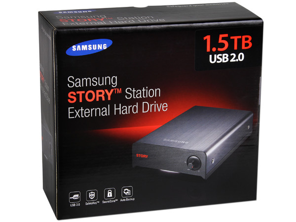 Disco Duro Externo Samsung Story Station 1.5 TB, USB 2.0