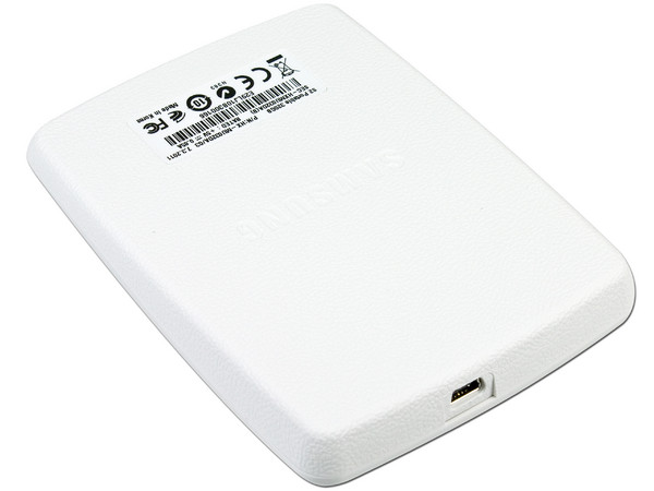 Disco Duro S2 Portable Samsung de 320GB, USB 2.0. Color Blanco