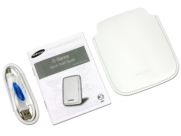 Disco Duro S2 Portable Samsung de 320GB, USB 2.0. Color Blanco