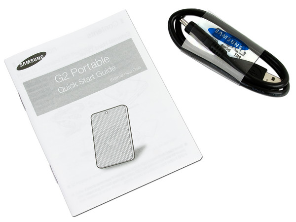 Disco Duro G2 Portable Samsung de 320GB, USB 2.0. Color Negro