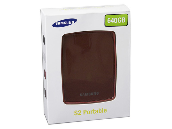 Disco Duro S2 Portable Samsung de 640GB, USB 2.0. Color Rojo