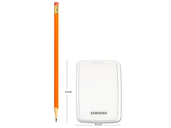  Mini Disco Duro S1 Portable Samsung de 250GB, USB 2.0. Color Blanco 