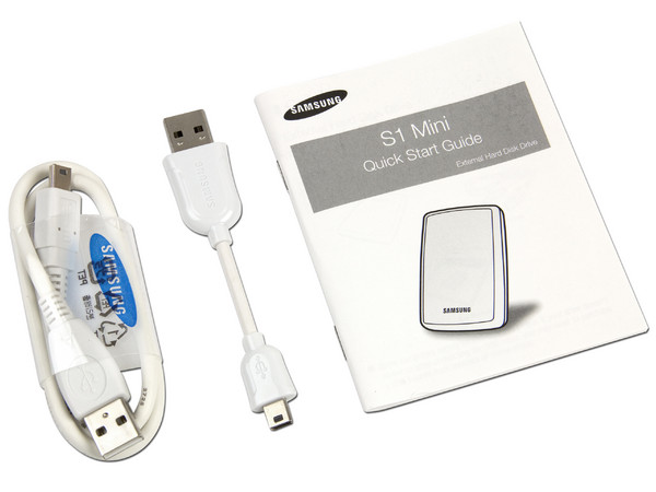  Mini Disco Duro S1 Portable Samsung de 250GB, USB 2.0. Color Blanco 