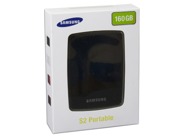 Disco Duro S2 Portable Samsung de 160GB, USB 2.0. Color Negro