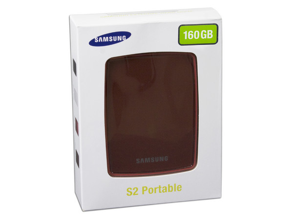 Disco Duro S2 Portable Samsung de 160GB, USB 2.0. Color Rojo