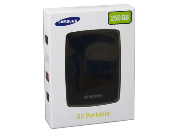 Disco Duro S2 Portable Samsung de 250GB, USB 2.0. Color Negro