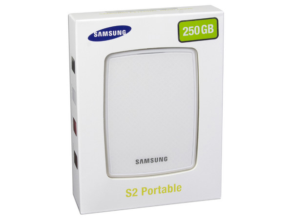 Disco Duro S2 Portable Samsung de 250GB, USB 2.0. Color Blanco
