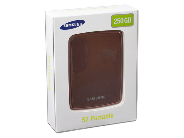 Disco Duro S2 Portable Samsung de 250GB, USB 2.0. Color Rojo