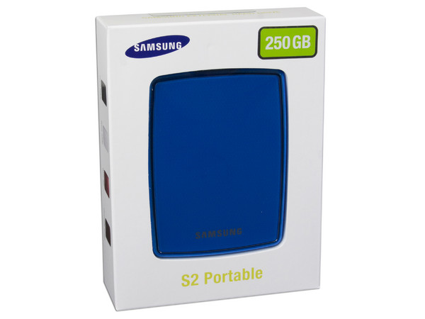 Disco Duro S2 Portable Samsung de 250GB, USB 2.0. Color Azul