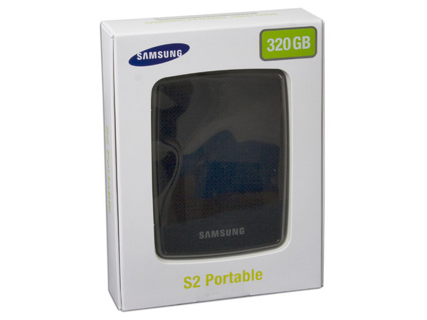 Disco Duro S2 Portable Samsung de 320GB, USB 2.0. Color Negro