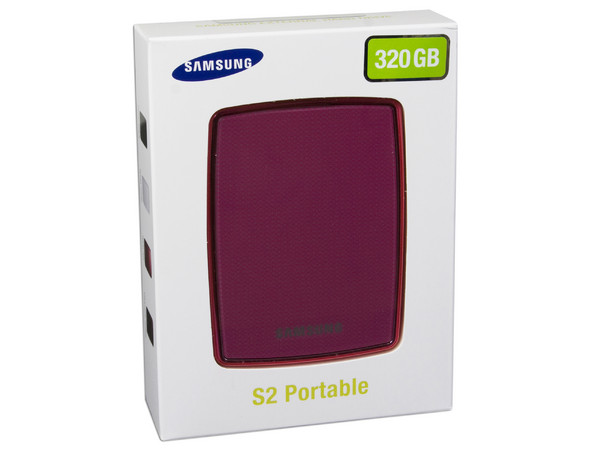Disco Duro S2 Portable Samsung de 320GB, USB 2.0. Color Rosa