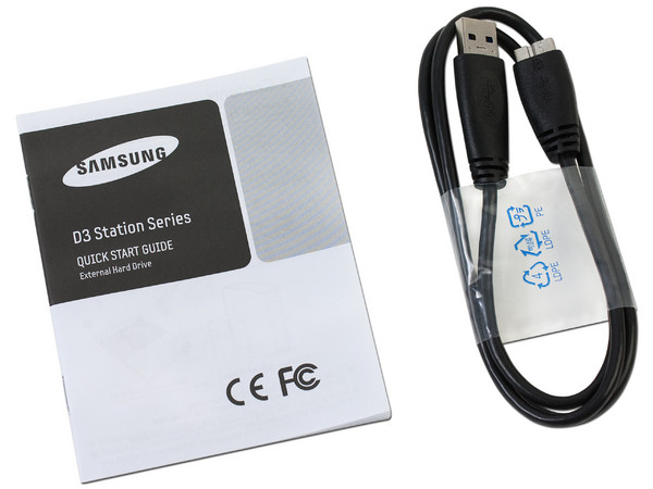 Disco Duro Externo Samsung D3 Station de 2 TB, USB 3.0.