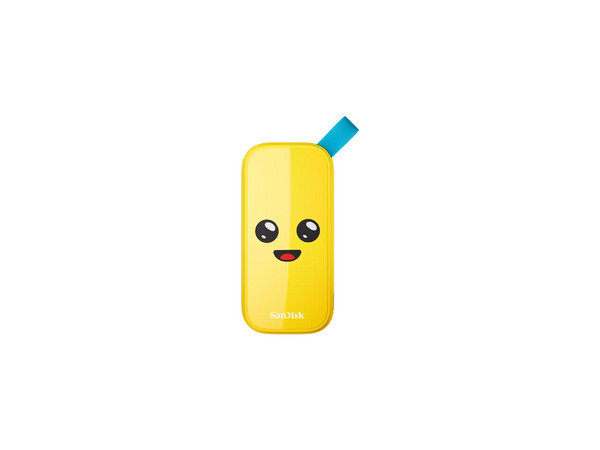 Unidad de Estado Sólido Externo SanDisk de 1TB Edición Fornite, USB 3.2, Color Amarillo.