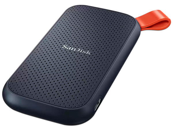 Unidad de Estado Sólido Portátil SanDisk de 2TB, USB 3.2. Color Negro.