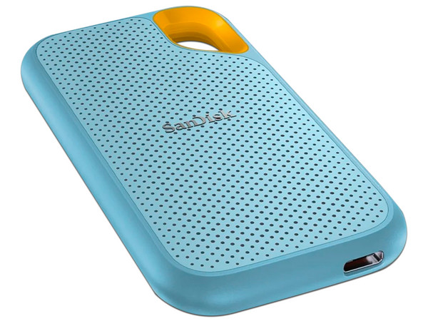 Unidad de Estado Sólido Portátil SanDisk Extreme de 1TB, USB 3.2, Color Azul.