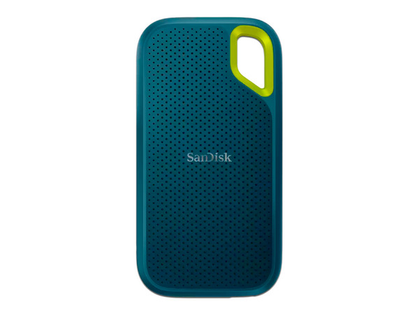 Unidad de Estado Sólido Portátil SanDisk Extreme de 1TB, USB 3.2, Uso Rudo. Color Verde.
