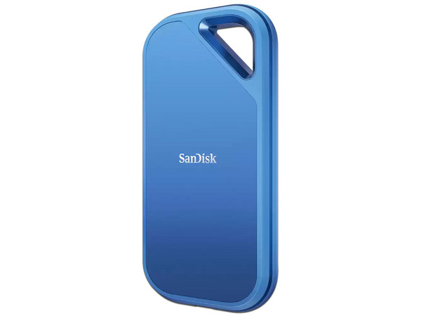 Unidad de Estado Sólido Externo SanDisk Creator Pro de 2TB, USB Tipo C, Color Azul.