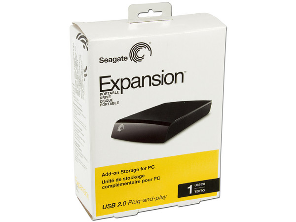 Disco Duro Portable Seagate Expansion de 1TB, USB 2.0