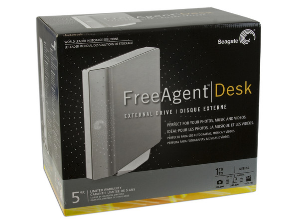 Disco Duro Externo Seagate FreeAgent de 1TB, USB 2.0 (OEM)