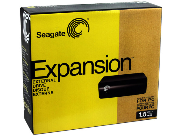 Disco Duro Externo Seagate Expansion de 1.5TB, USB 2.0