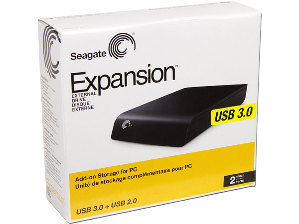 Disco Duro Externo Seagate Expansion de 2TB, USB 3.0