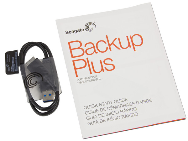 Disco Duro Portátil Seagate Backup Plus de 500 GB, USB 3.0.