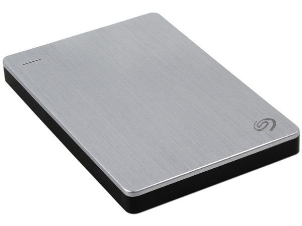 Disco Duro Portátil Seagate Backup Plus Slim de 2 TB, USB 3.0. Color Plata