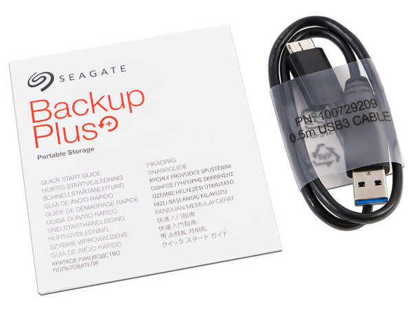 Disco Duro Portátil Seagate Backup Plus Ultra Slim de 2TB, USB 3.0.