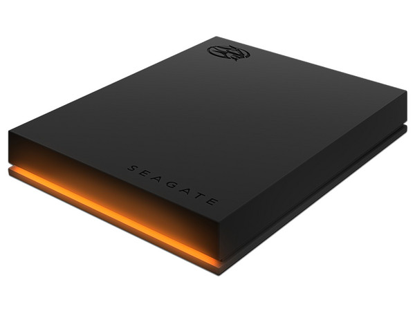 Disco Duro Portátil Seagate FireCuda Gaming, de 1TB con LED RGB, USB 3.0. Color Negro.
