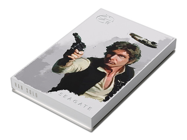 Disco Duro Portátil Seagate Han Solo FireCuda de 2TB, USB 3.2. Color Gris.