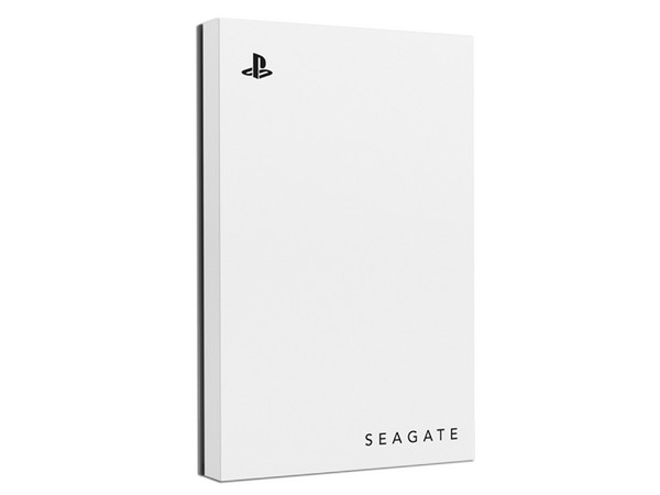 Disco Duro Portátil Seagate FireCuda Gaming, de 2TB con LED RGB, USB 3.0. Color Blanco.