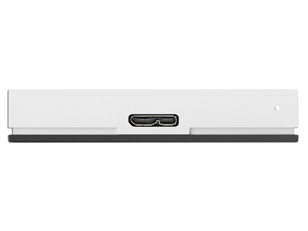 Disco Duro Portátil Seagate FireCuda Gaming, de 2TB con LED RGB, USB 3.0. Color Blanco.