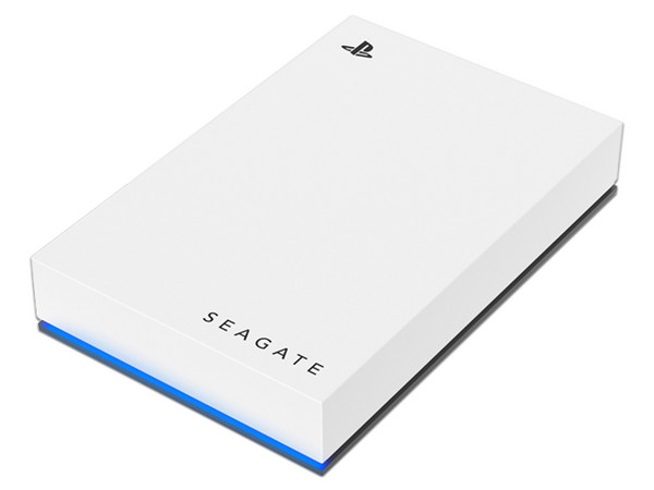 Disco duro externo Seagate STLV5000100 de 5TB, conexión Micro-USB B 2.0/3.2 Gen 1 (3.1 Gen 1), color blanco.