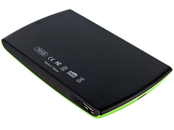Disco Duro Portable Sikicon Power Stream S10 750GB, USB 3. Color Verde
