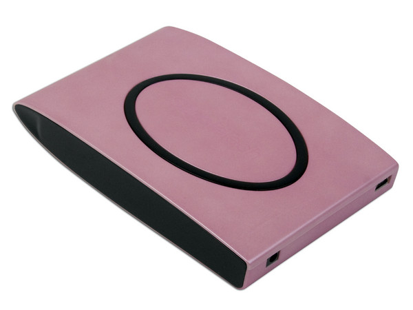 Disco Duro Portable SimpleTech Bubblegum de 250GB, USB 2.0. Color Rosa
