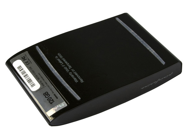 Disco Duro Portable SimpleTech de 120GB, USB 2.0. Color Negro