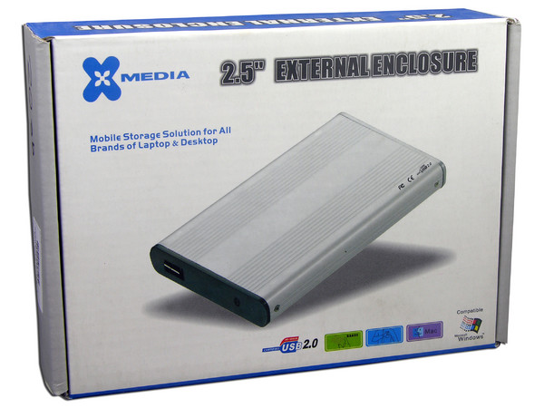 Disco Duro Toshiba de 40GB con Gabinete External Enclosure (2.5 Pulg), USB 2.0