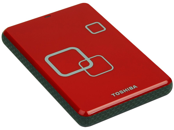 Disco Duro Portable Toshiba Canvio de 640GB, USB 2.0. Color Rojo