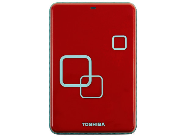 Disco Duro Portable Toshiba Canvio de 640GB, USB 2.0. Color Rojo