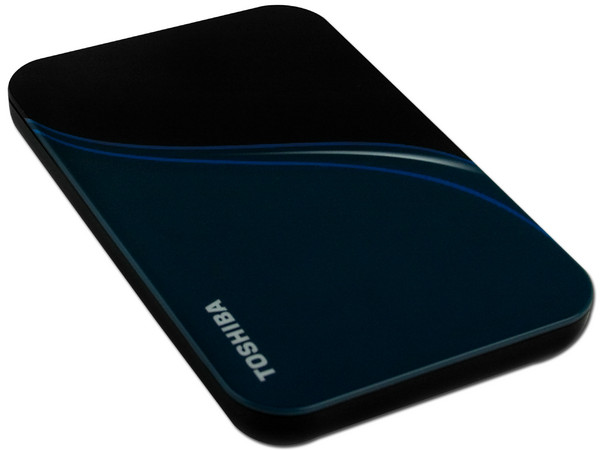 Disco Duro Portable Toshiba de 500GB, USB 2.0. Color Negro/Azul