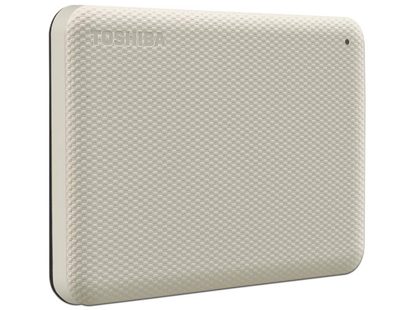 Disco Duro Portátil Toshiba Canvio Advance de 1 TB, USB 3.0, Color Blanco.