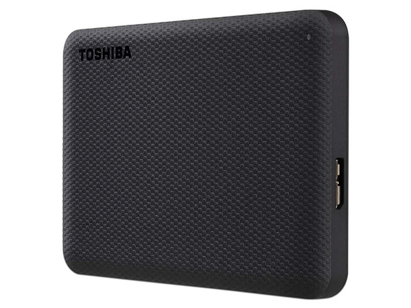Disco Duro Portátil Toshiba Canvio Advance de 2 TB, USB 3.0, Color Negro.