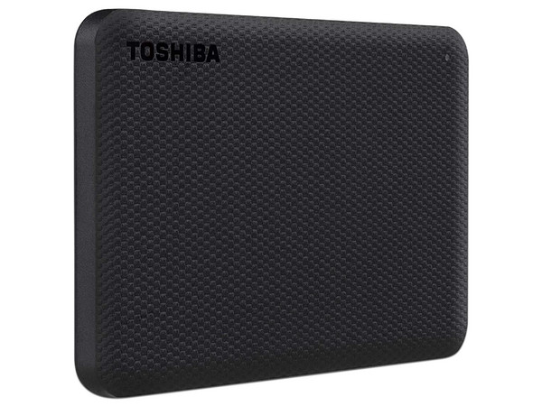 Disco Duro Portátil Toshiba Canvio Advance de 2 TB, USB 3.0, Color Negro.