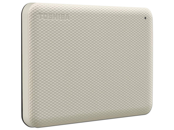 Disco Duro Portátil Toshiba Canvio Advance de 2 TB, USB 3.0. Color Blanco.