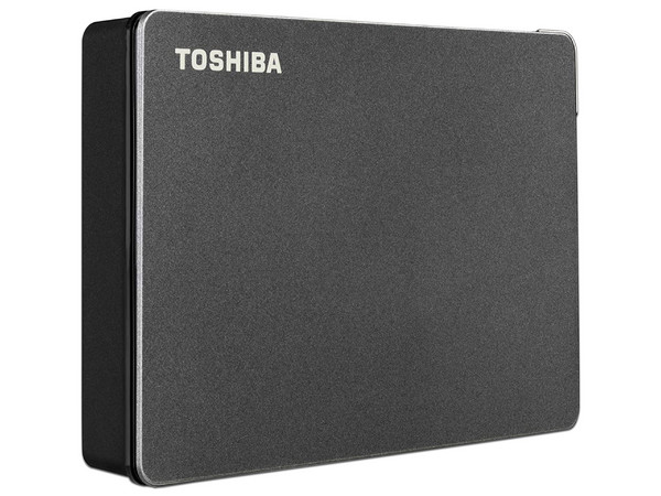 Disco Duro Portátil Toshiba Canvio Gaming de 4 TB, USB 3.0, Color Negro.