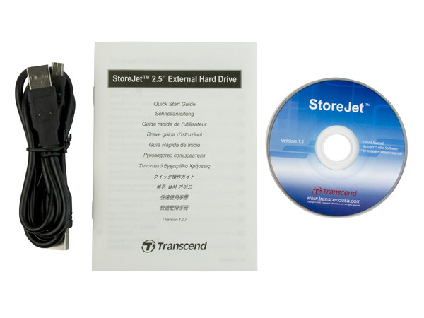 Disco Duro SATA Externo Transcend StoreJet 2.5 de 160GB, USB 2.0. Color Azul